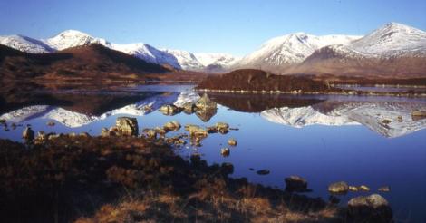 Rannoch Moor, Scottish Highlands viewpoint