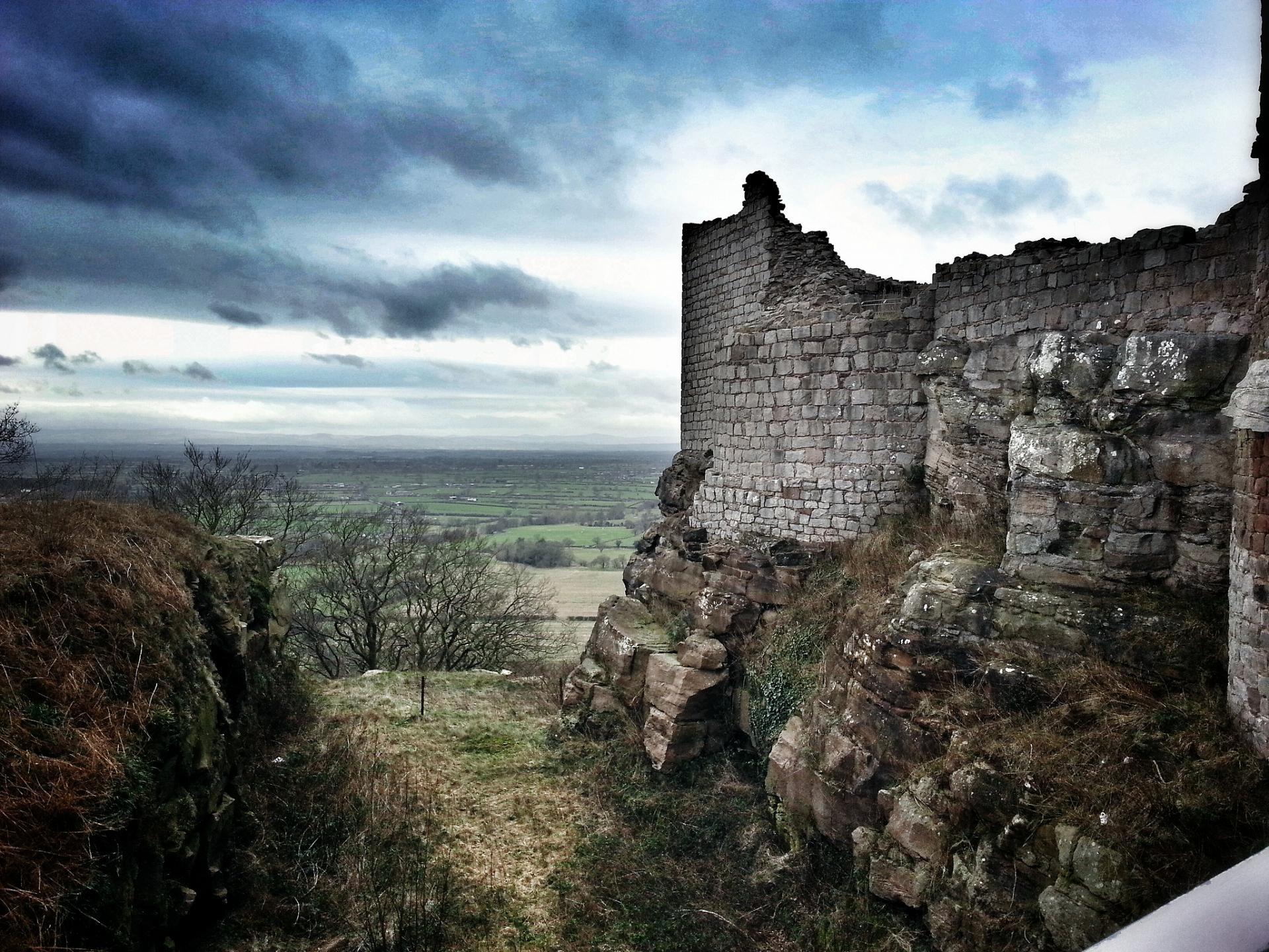 Beeston Castle ruins