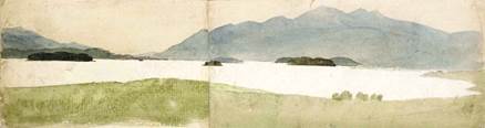 View of Skiddaw, Thomas Stothard (c.1809) © Tate Britain