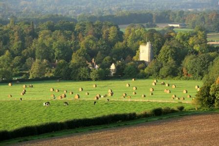 Farmland owned by the Chevening Estate © Explore Kent