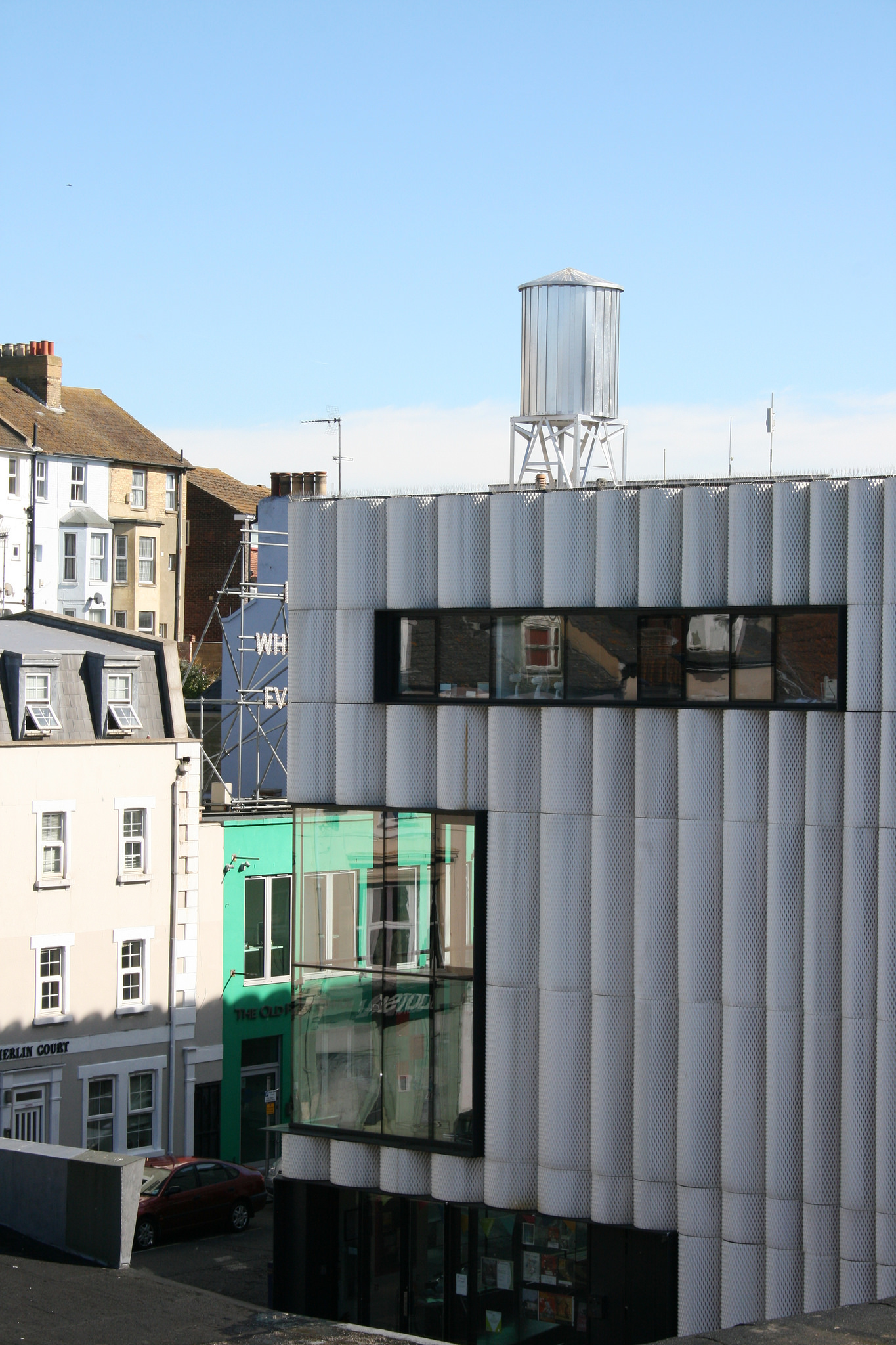 A sculpture from Diane Dever and Jonathan Wright's Triennial installation Pent Houses 