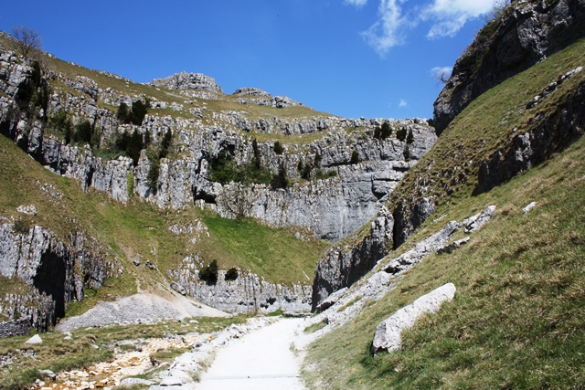 Approaching Gordale Scar