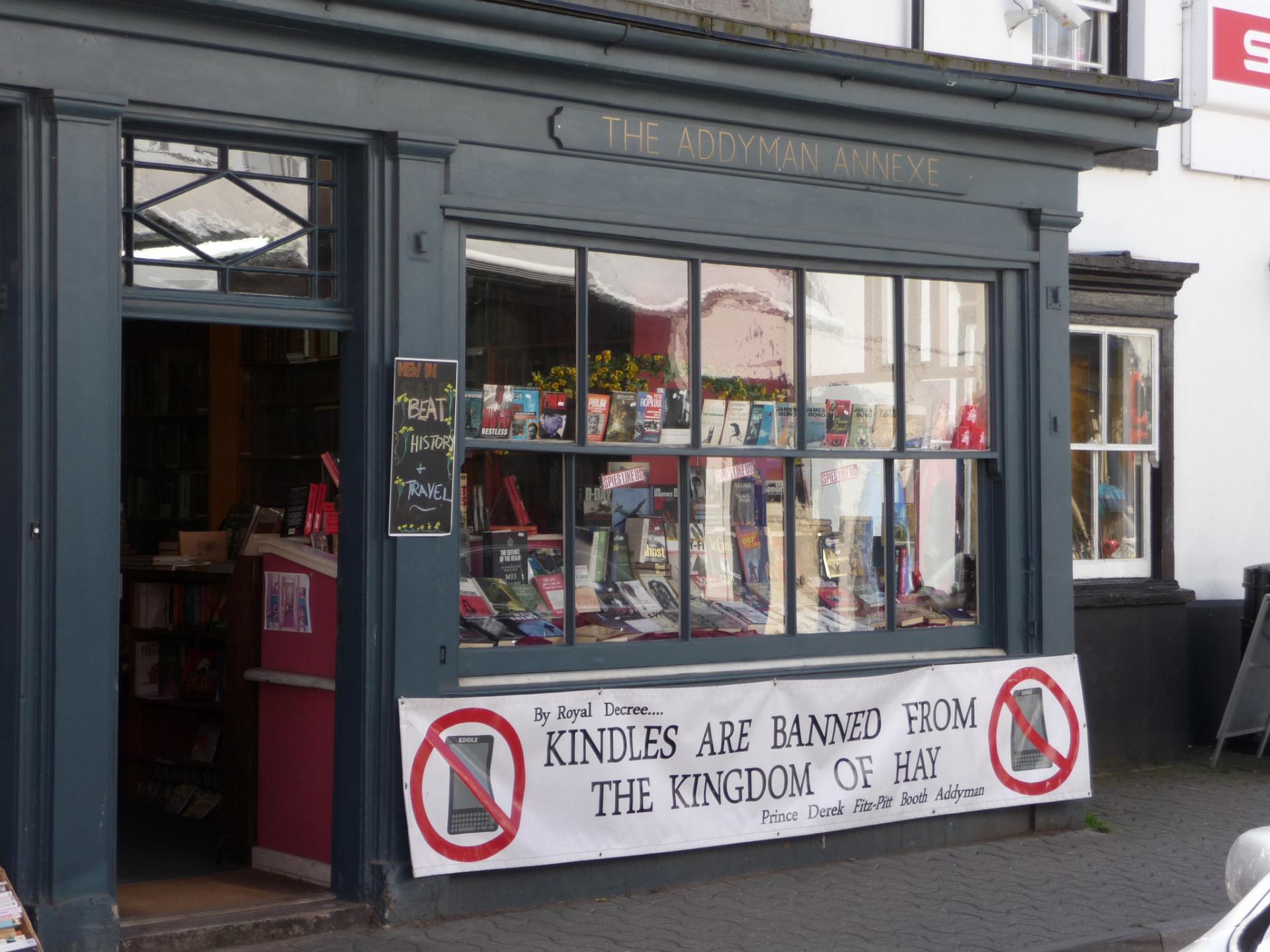 Kindles banned
