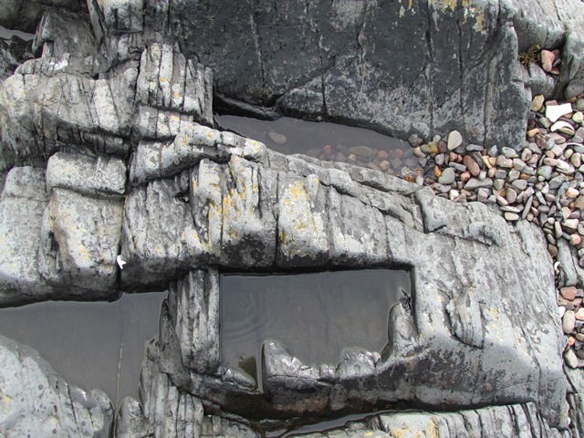 Dramatic rock shapes