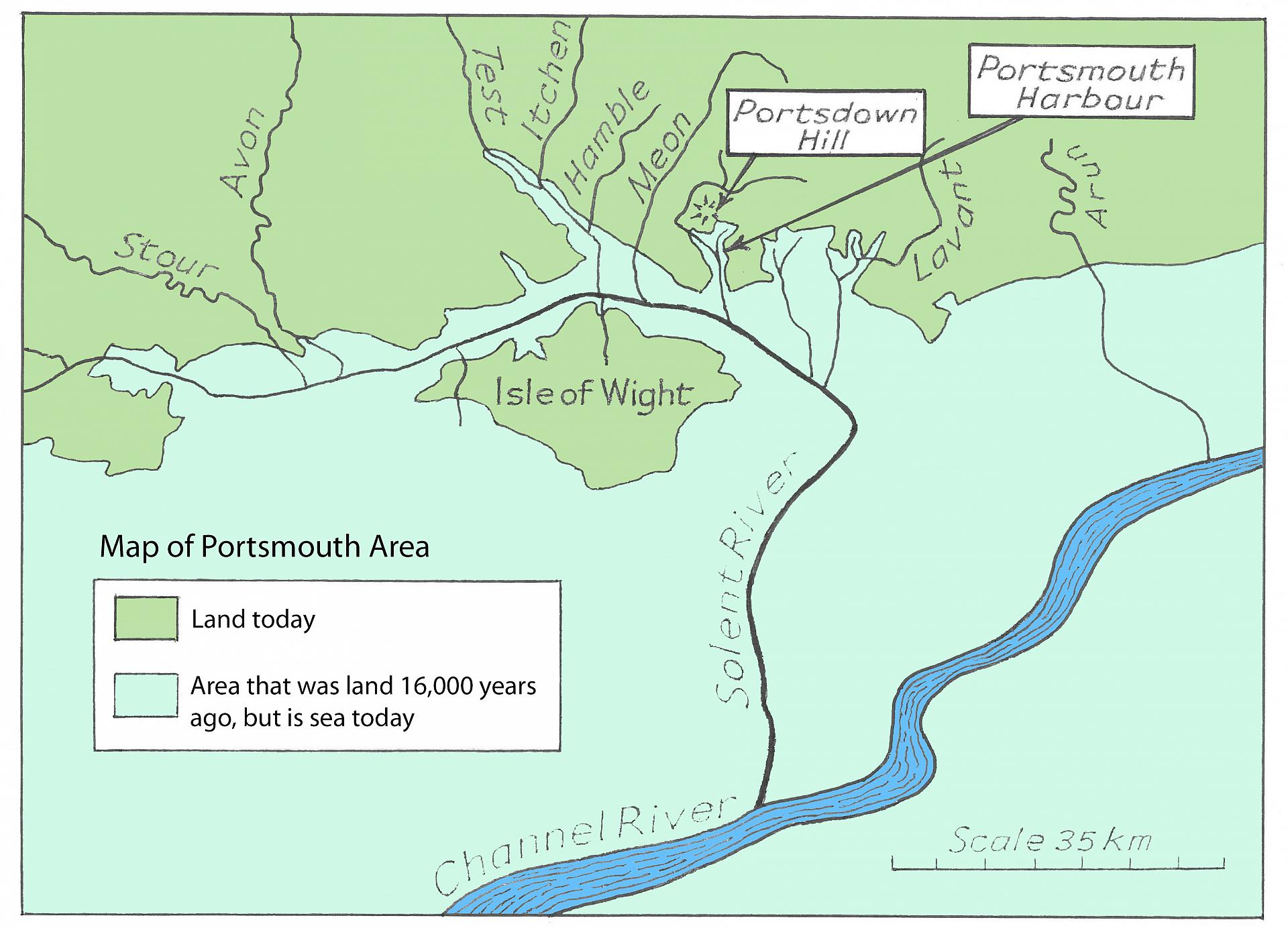 Portsmouth map