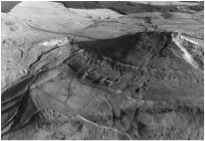 Depressions on Roseberry Topping