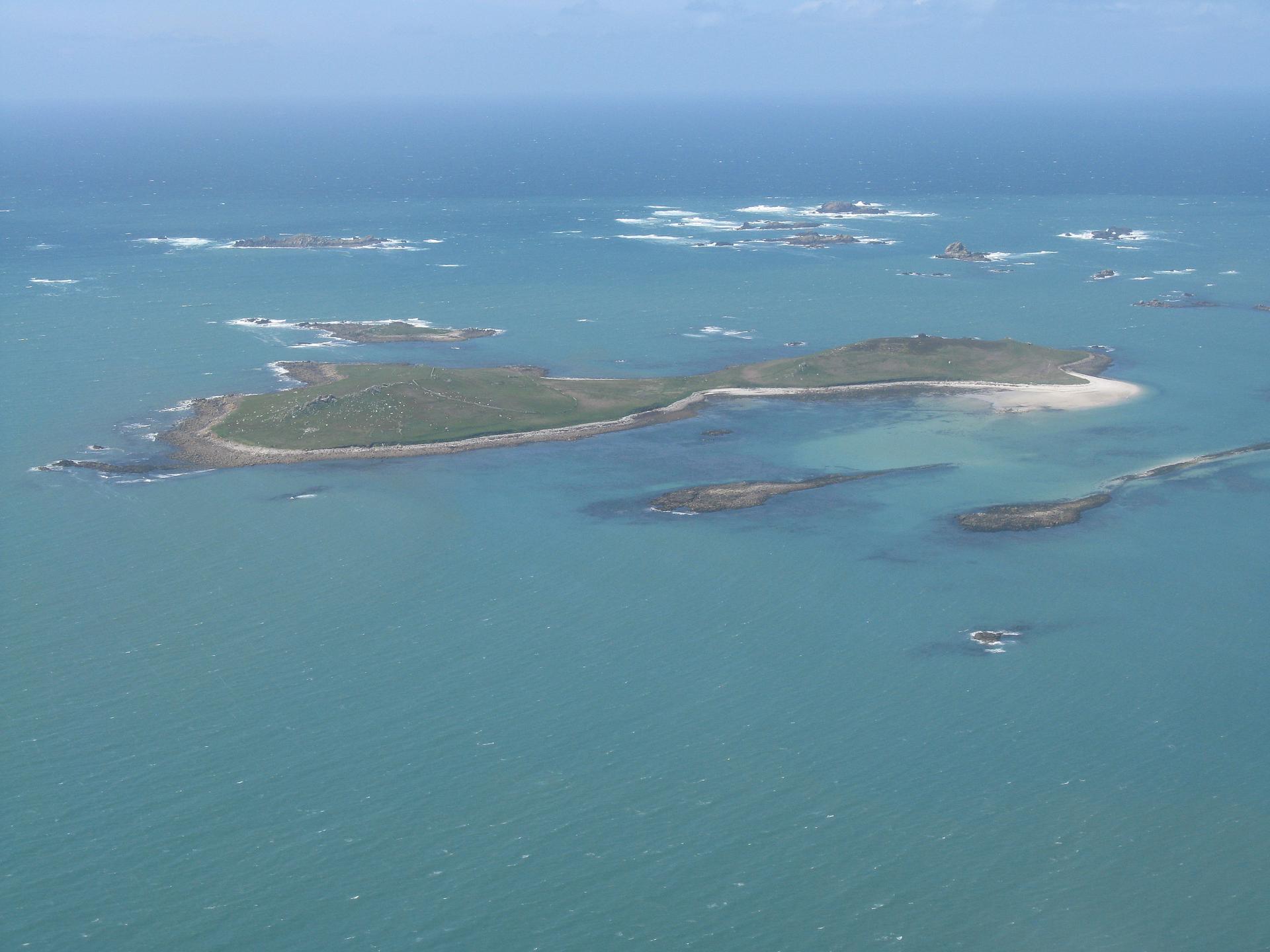 Aerial view of Samson