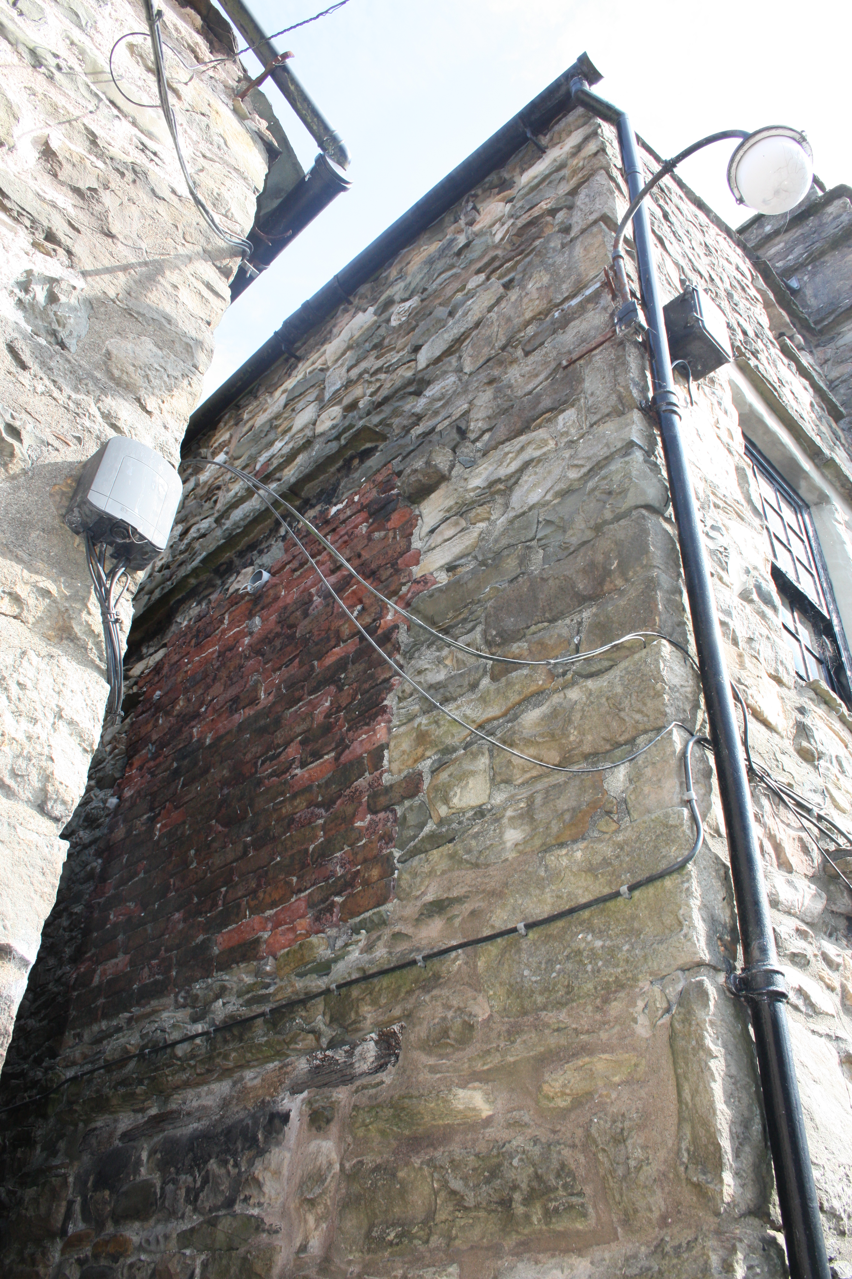 bricked up window