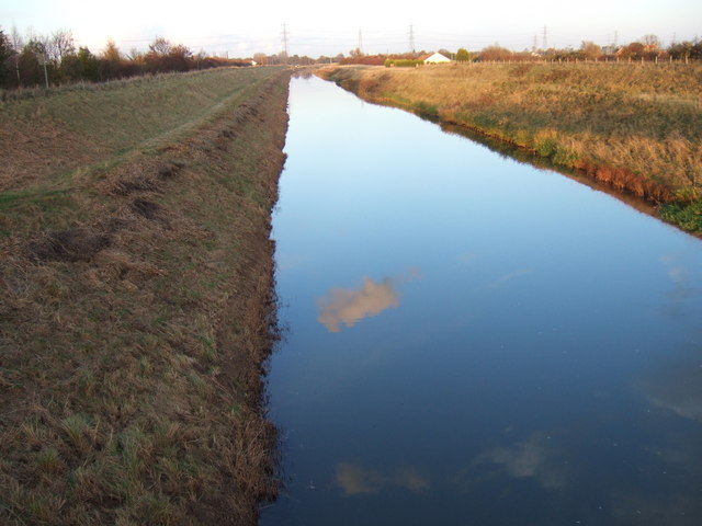 Drainage ditch near Tydd St Giles