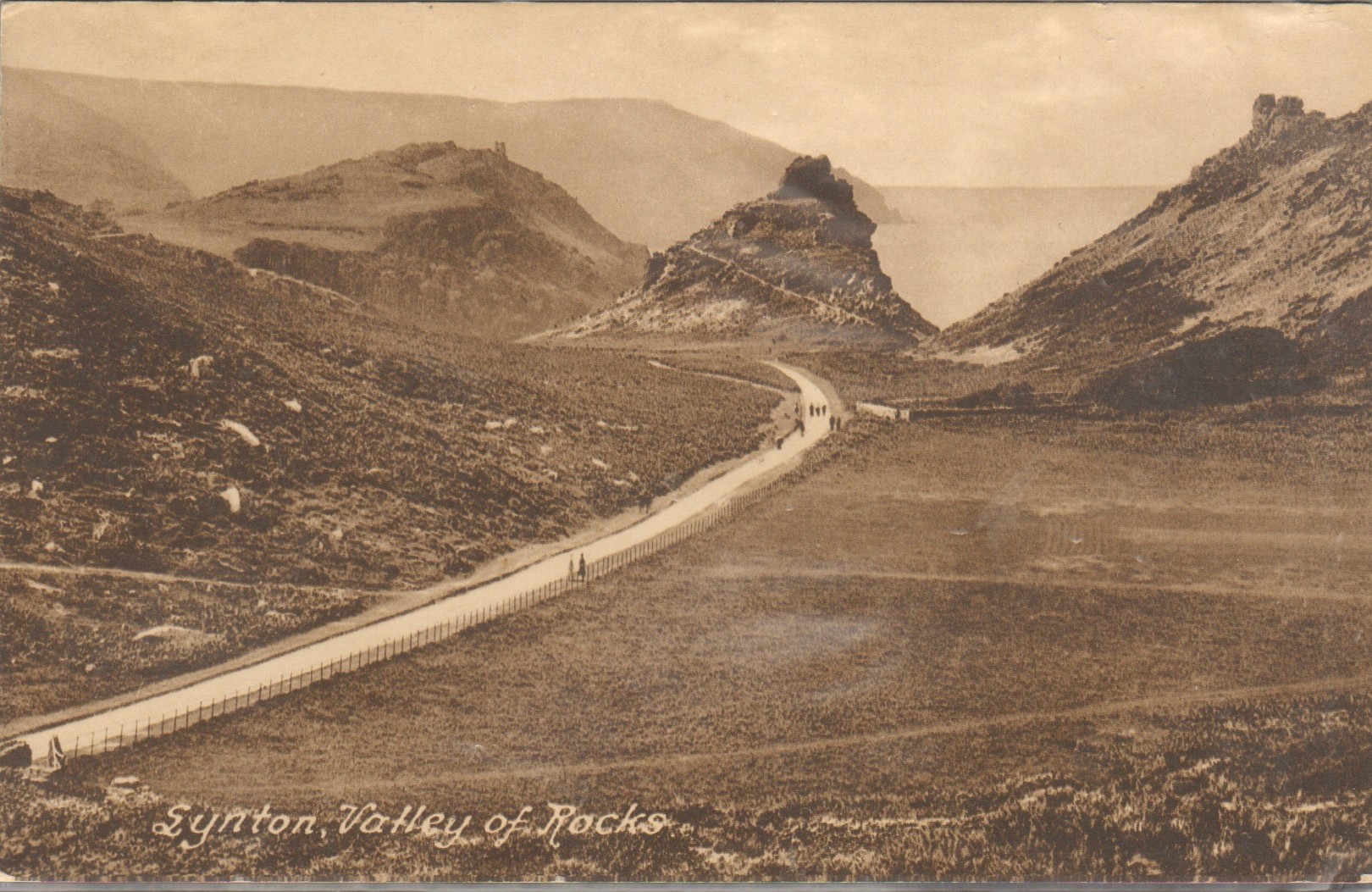 Valley of Rocks looking towards Castle Rock
